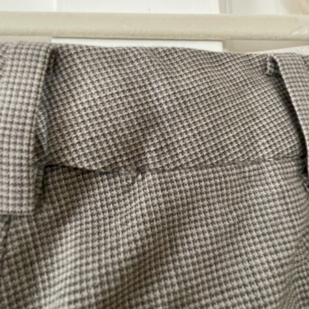 Brooks Brothers Brown/Tan Plaid Trousers Size 8 - Picture 3 of 4